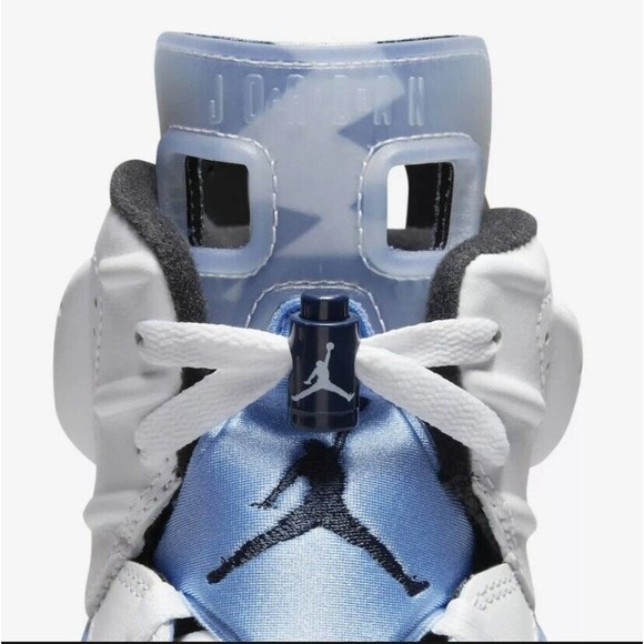 Nike Air Jordan 6 Retro GS UNC Size 6Y GS Women's Size 7.5 384665-410 New DS - Picture 9 of 10